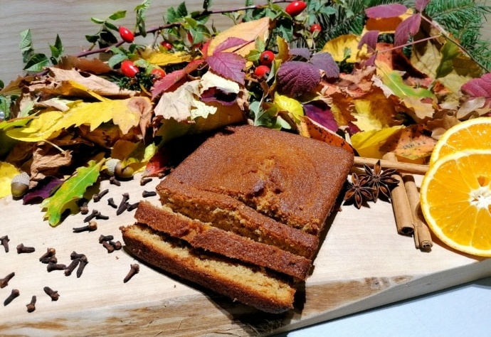 Notre recette du gâteau « Saveurs d’automne », avec le mélange pain d’épices SITAEL