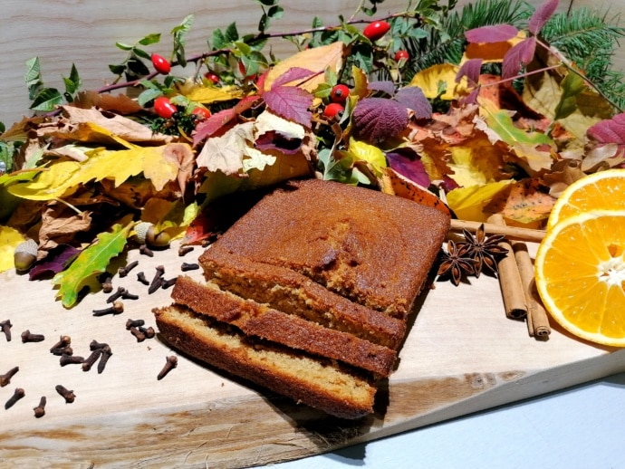 Notre recette du gâteau « Saveurs d’automne », avec le mélange pain d’épices SITAEL