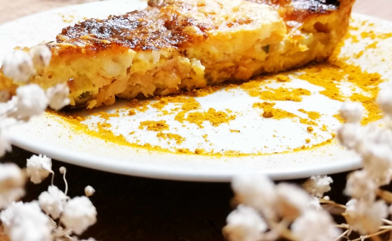 Le Curry dans la quiche